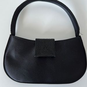 Talbots Satin/Beaded Baguette purse